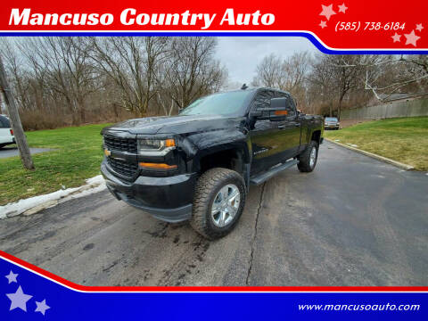 2017 Chevrolet Silverado 1500 for sale at Mancuso Country Auto in Batavia NY