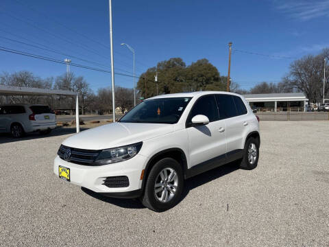 2013 Volkswagen Tiguan for sale at Bostick's Auto & Truck Sales LLC in Brownwood TX