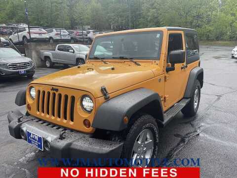2013 Jeep Wrangler for sale at J & M Automotive in Naugatuck CT