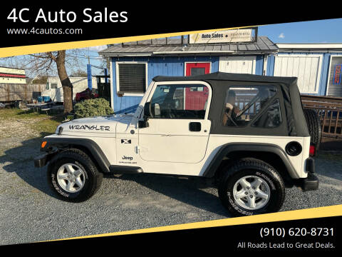 2004 Jeep Wrangler for sale at 4C Auto Sales in Wilmington NC