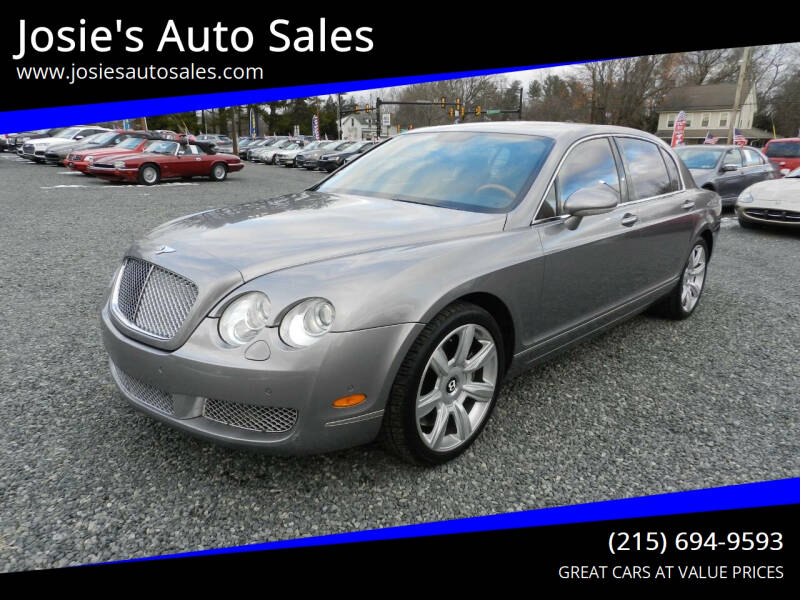 2006 Bentley Continental for sale at Josie's Auto Sales in Gilbertsville PA