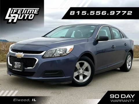 2014 Chevrolet Malibu for sale at Lifetime Auto in Elwood IL