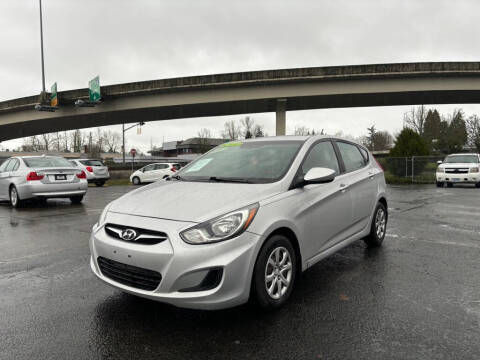 2012 Hyundai Accent for sale at AUTO HUB in Salem OR