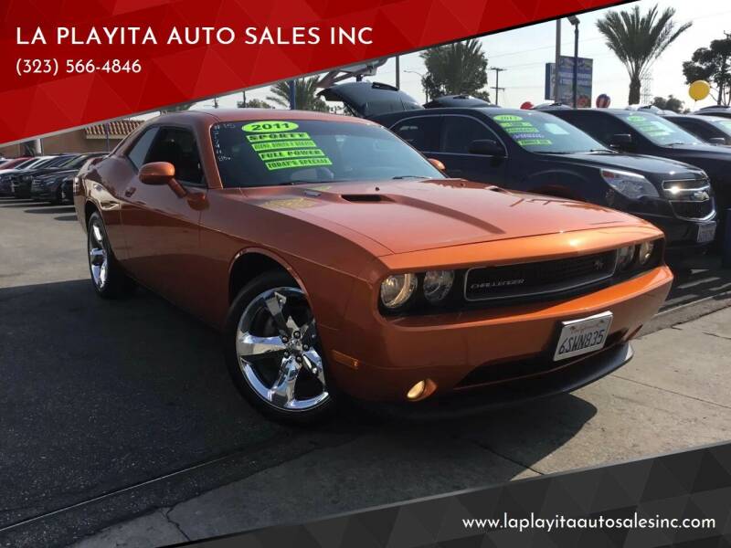 2011 Dodge Challenger for sale at LA PLAYITA AUTO SALES INC in South Gate CA