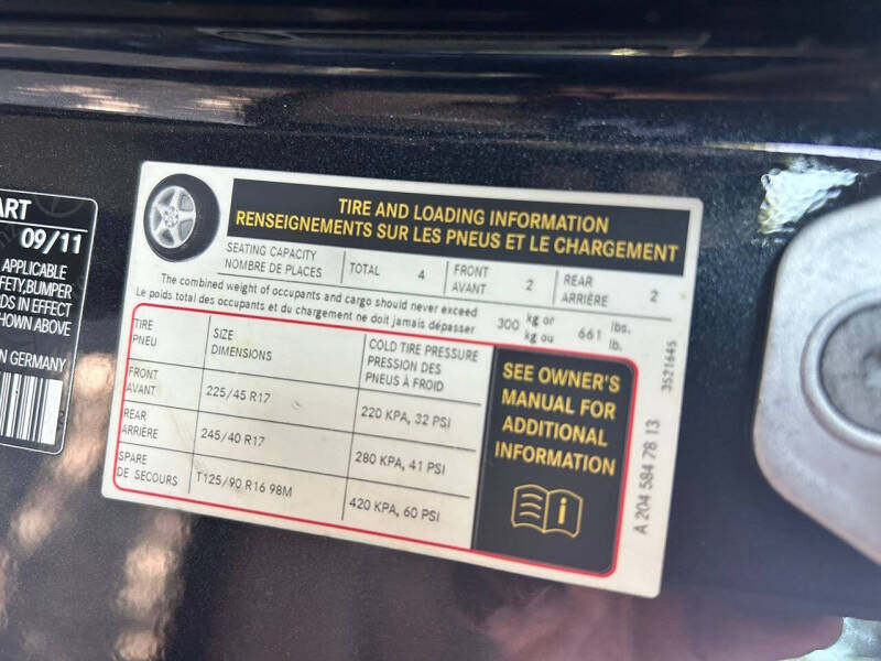 2012 Mercedes-Benz C-Class C 250