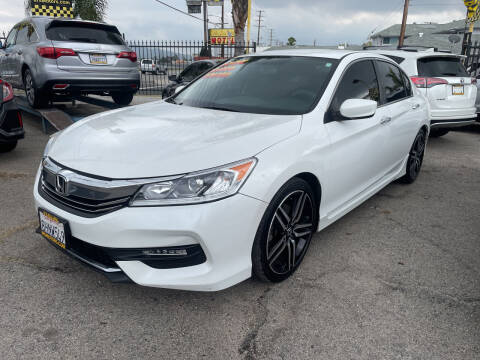 2016 Honda Accord for sale at JR'S AUTO SALES in Pacoima CA