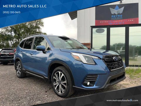 2024 Subaru Forester for sale at METRO AUTO SALES LLC in Lino Lakes MN