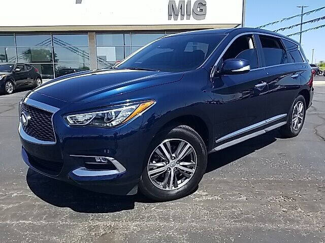 Used 2020 INFINITI QX60 PURE with VIN 5N1DL0MM5LC515998 for sale in Bellefontaine, OH