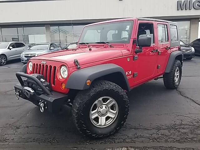 Used 2007 Jeep Wrangler Unlimited X with VIN 1J4GA39197L228140 for sale in Bellefontaine, OH