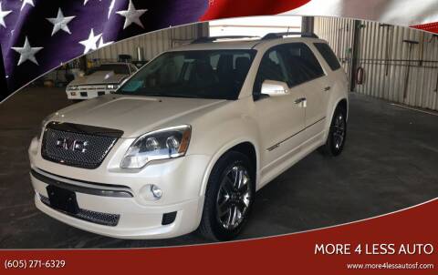 2012 GMC Acadia for sale at More 4 Less Auto in Sioux Falls SD