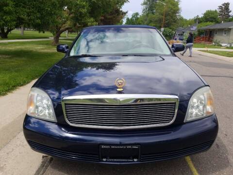 2002 Cadillac DeVille for sale at Colfax Motors in Denver CO