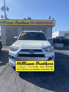 2017 Toyota 4Runner for sale at Williams Brothers Pre-Owned Monroe in Monroe MI