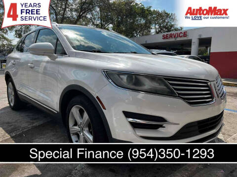 2015 Lincoln MKC for sale at Auto Max in Hollywood FL
