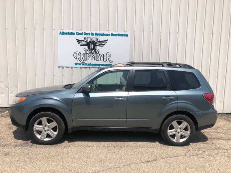 Used 2009 Subaru Forester 2.5X Limited with VIN JF2SH64609H752364 for sale in Beardstown, IL