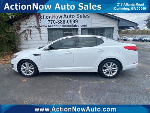 2013 Kia Optima for sale at ACTION NOW AUTO SALES in Cumming GA