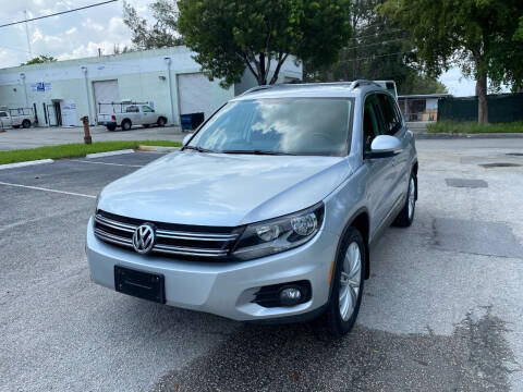 2014 Volkswagen Tiguan for sale at Best Price Car Dealer in Hallandale Beach FL