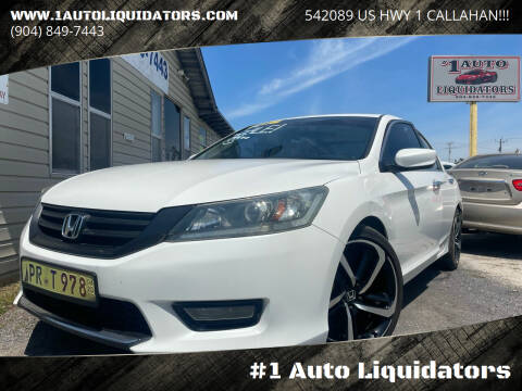 2014 Honda Accord for sale at #1 Auto Liquidators in Callahan FL