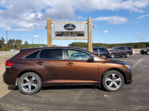 2010 Toyota Venza for sale at Elk Creek Motors LLC in Park Rapids MN