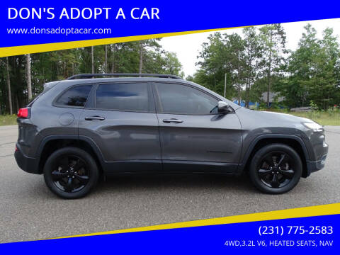 2016 Jeep Cherokee for sale at DON'S ADOPT A CAR in Cadillac MI