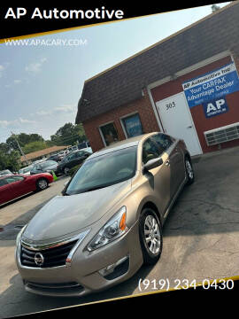 2015 Nissan Altima for sale at AP Automotive in Cary NC