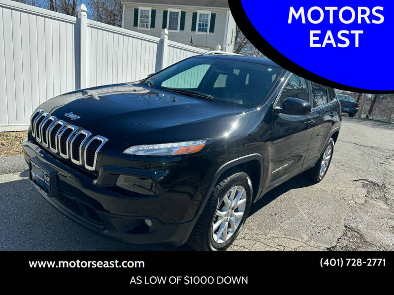 2017 Jeep Cherokee for sale at MOTORS EAST in Cumberland RI