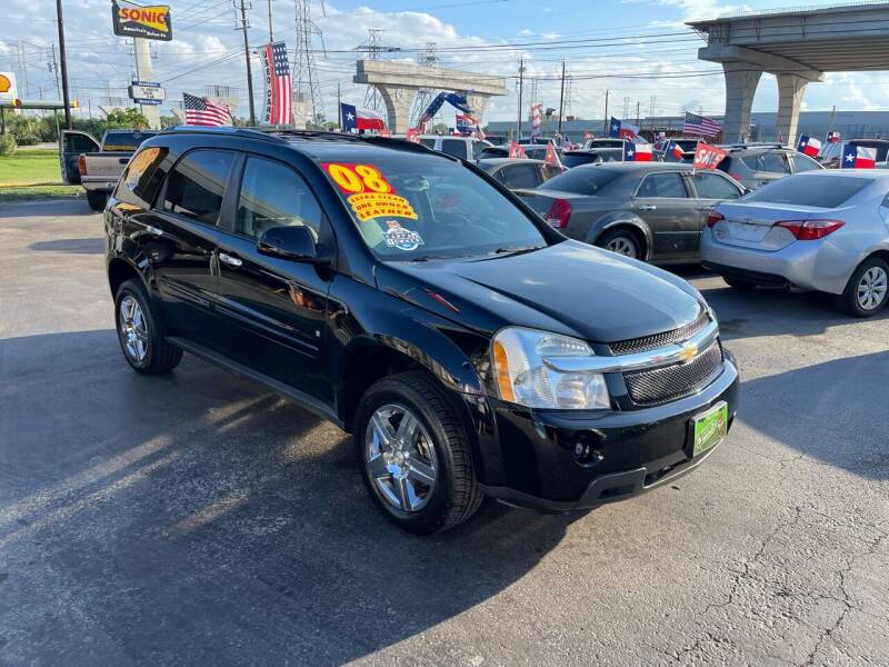 2008 Chevrolet Equinox for sale at Texas 1 Auto Finance in Kemah TX