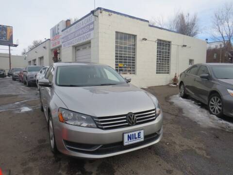 2013 Volkswagen Passat for sale at Nile Auto Sales in Denver CO