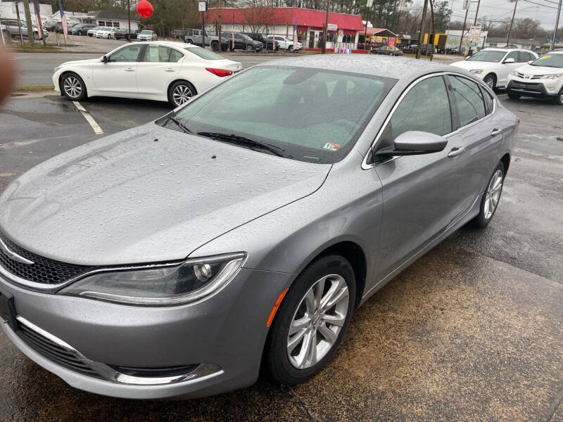 2015 Chrysler 200 for sale at Urban Auto Connection in Richmond VA