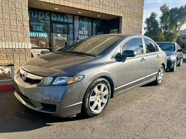 2009 Honda Civic for sale at HUDSONS AUTOS in Gilbert, AZ