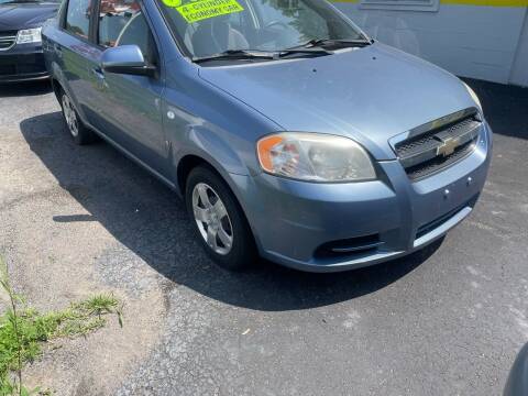 2008 Chevrolet Aveo for sale at Colby Auto Sales in Lockport NY