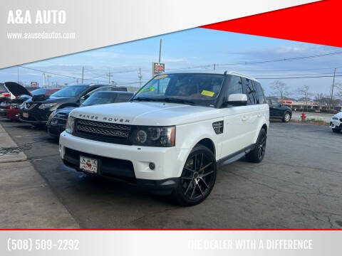 2013 Land Rover Range Rover Sport for sale at A&A AUTO in Fairhaven MA