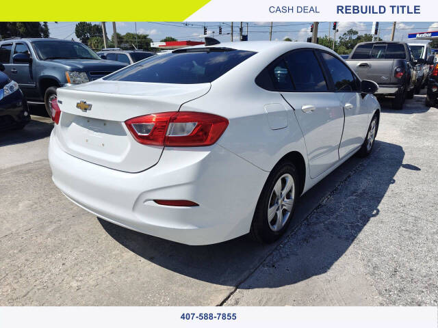 2017 Chevrolet Cruze for sale at EZ MOTOR ORLANDO in Orlando, FL