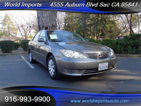 2005 Toyota Camry for sale at World Imports in Sacramento CA