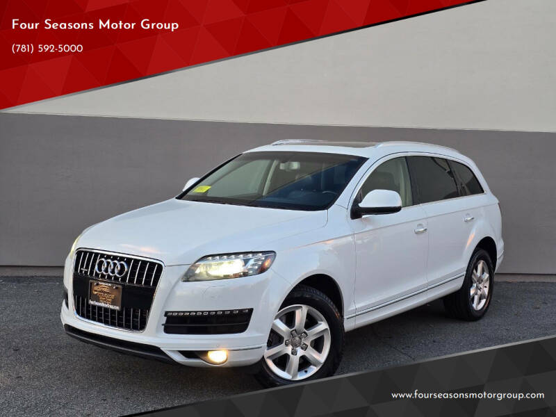 2015 Audi Q7 for sale at Four Seasons Motor Group in Swampscott MA