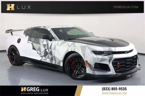2018 Chevrolet Camaro for sale at HGREG LUX EXCLUSIVE MOTORCARS in Pompano Beach FL