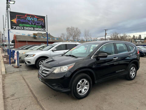 2013 Honda CR-V for sale at AWD Denver Automotive LLC in Englewood CO