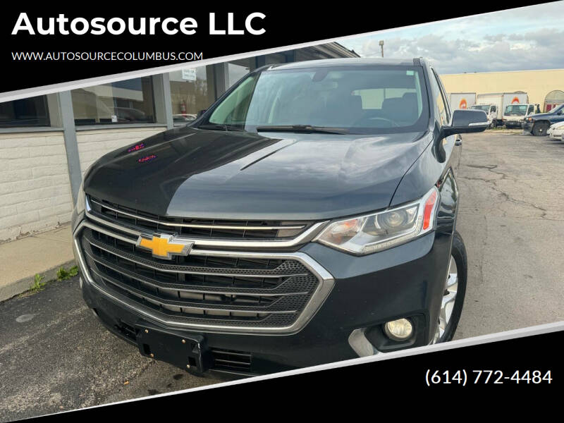 2019 Chevrolet Traverse for sale at Autosource LLC in Columbus OH