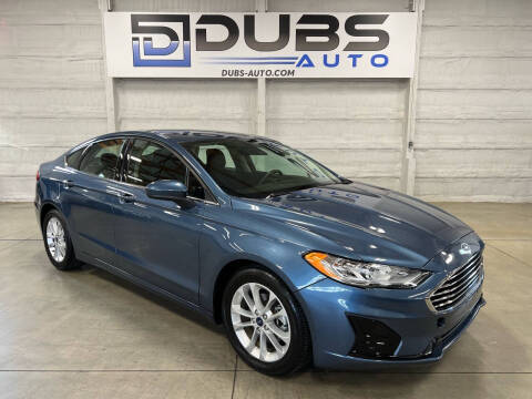 2019 Ford Fusion for sale at DUBS AUTO LLC in Clearfield UT