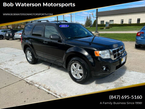 2011 Ford Escape for sale at Bob Waterson Motorsports in South Elgin IL