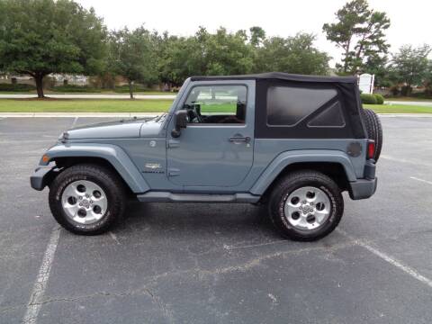 2015 Jeep Wrangler for sale at BALKCUM AUTO INC in Wilmington NC
