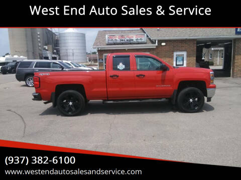 2014 Chevrolet Silverado 1500 for sale at West End Auto Sales & Service in Wilmington OH