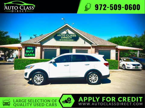 2016 Kia Sorento for sale at Auto Class Direct in Plano TX