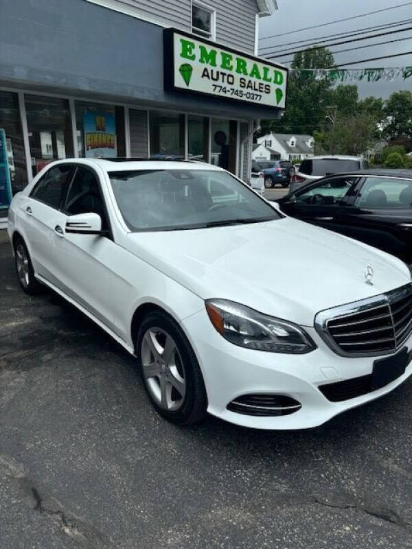 2014 Mercedes-Benz E-Class for sale at Emerald Auto Sales in Spencer MA