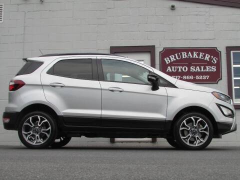 2020 Ford EcoSport for sale at Brubakers Auto Sales in Myerstown PA