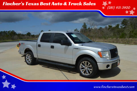 2014 Ford F-150 for sale at Fincher's Texas Best Auto & Truck Sales in Tomball TX