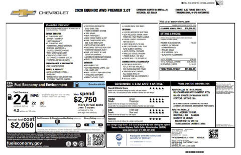2020 Chevrolet Equinox Premier