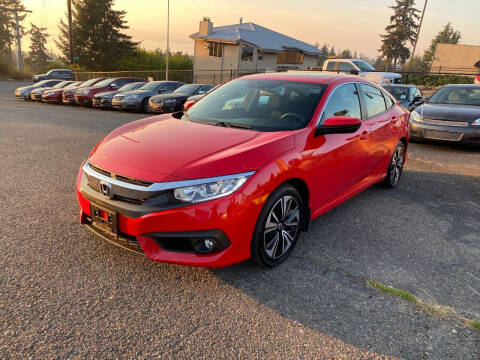 2017 Honda Civic for sale at KARMA AUTO SALES in Federal Way WA