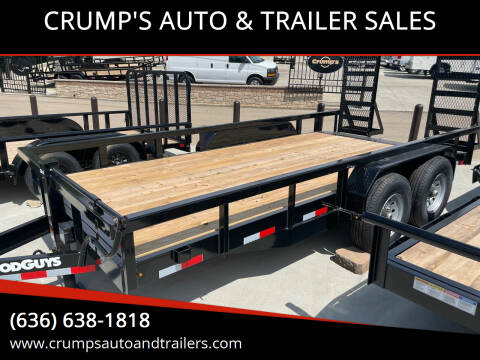 2022 GoodGuys 16’ Equipment Trailer for sale at CRUMP'S AUTO & TRAILER SALES in Crystal City MO