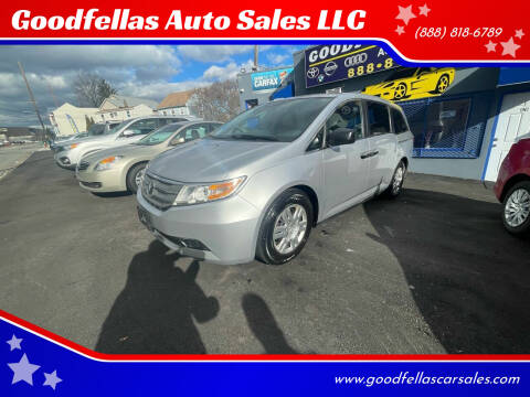 2012 Honda Odyssey for sale at Goodfellas Auto Sales LLC in Clifton NJ