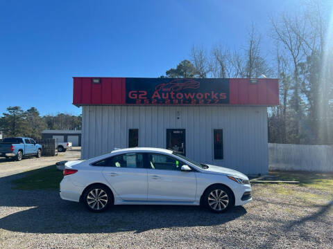 2015 Hyundai Sonata for sale at G2 Autoworks in Elm City NC